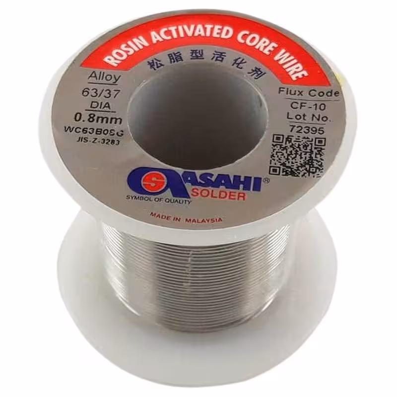 سیم لحیم 50 گرمی 0.8 میلی متری آساهی