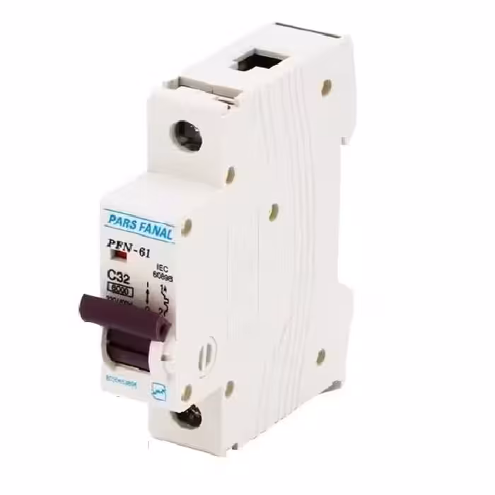 فیوز مینیاتوری تکفاز 10 آمپر پارس فانال