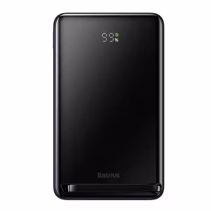 شارژر همراه و بیسیم مگنتی استنددار بیسوس Baseus PPCX000003 Wireless Fast Charge Power Bank 20W