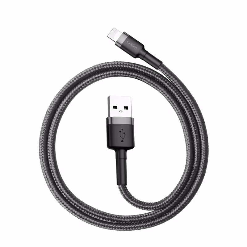 کابل تبدیل USB به لایتنینگ باسئوس مدل CALKLF-A طول 0.5 متر