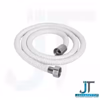 شلنگ دوش فنری ریز بافت مهره برنجی سفید کروم