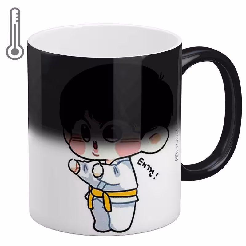 خرید ماگ-لیوان  حرارتی آبنبات رنگی  EXo - fanArt کد MKSA0278