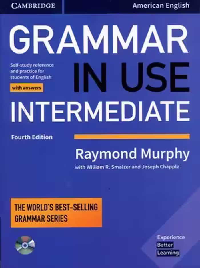 گرامر این یوز اینترمدیت امریکن | کتاب انگلیسی Grammar in Use Intermediate 4th   CD