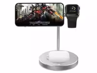 شارژر بی‌سیم مغناطیسی 3 در 1 GREEN (15 وات)