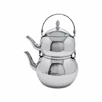 کتری قوری استیل یونیک 2/5 لیتر مدل UN-7266