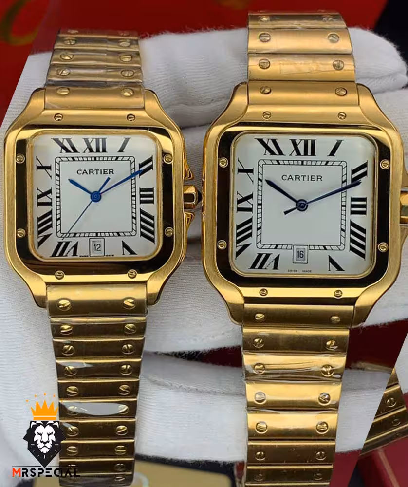 ساعتمچی ست زنانه و مردانه کارتیه سانتوز اتومات Cartier SANTOS 01923