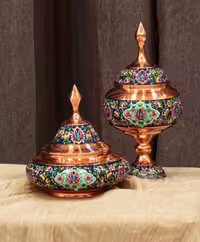 شکلات خوری بزرگ مس و پرداز