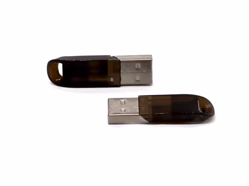 فلش مموری پلکسی دودی شفاف کد F-D76