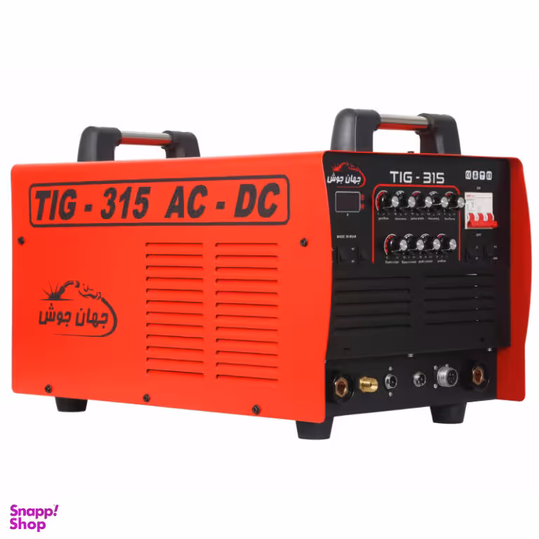 اینورتر جوشکاری آرگون الکترود سه فاز 315 آمپر AC/DC جهان جوش مدل TIG-315