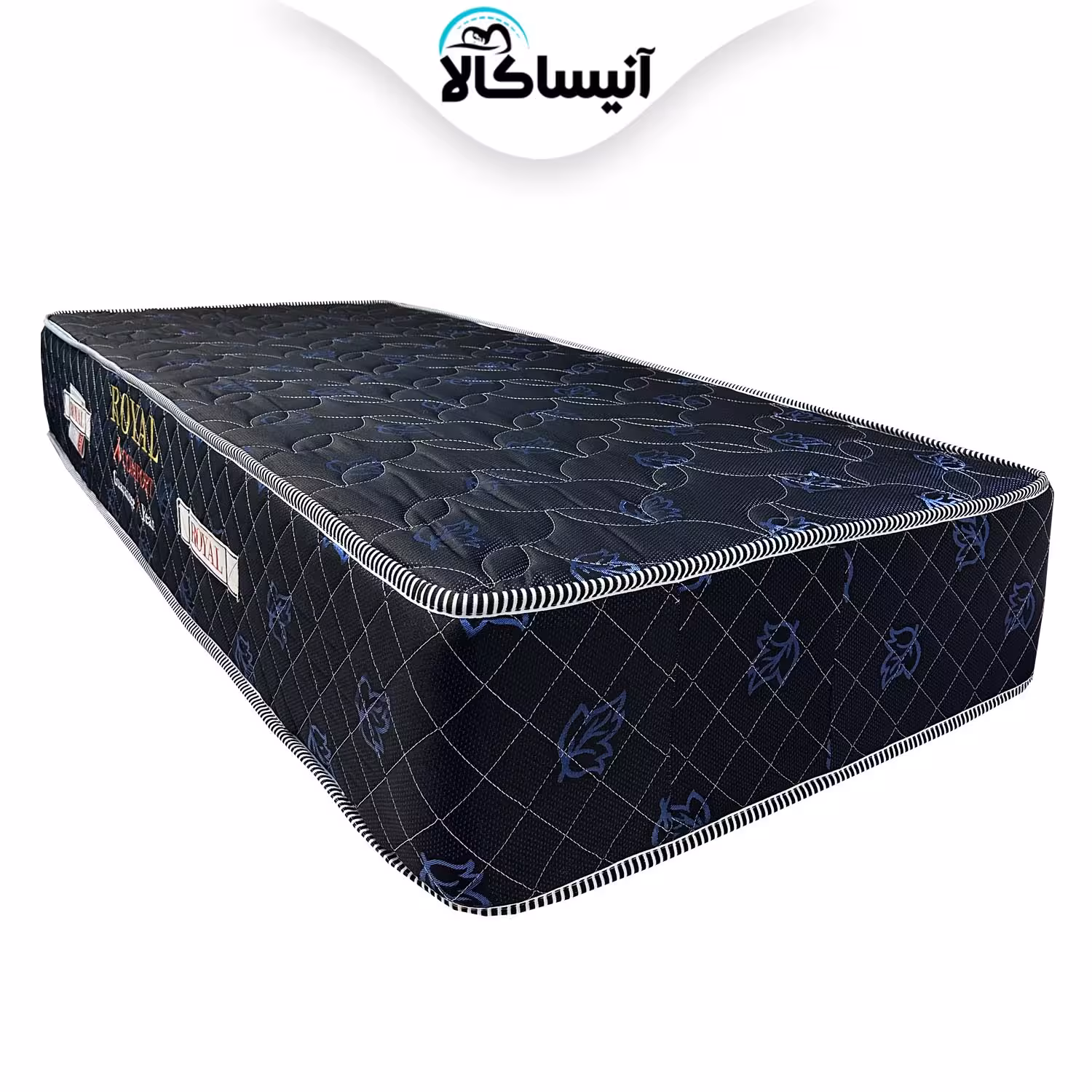 تشک یک نفره رویال مدل طبی فنری کامفورت سایز 200 × 120 سانتی متر