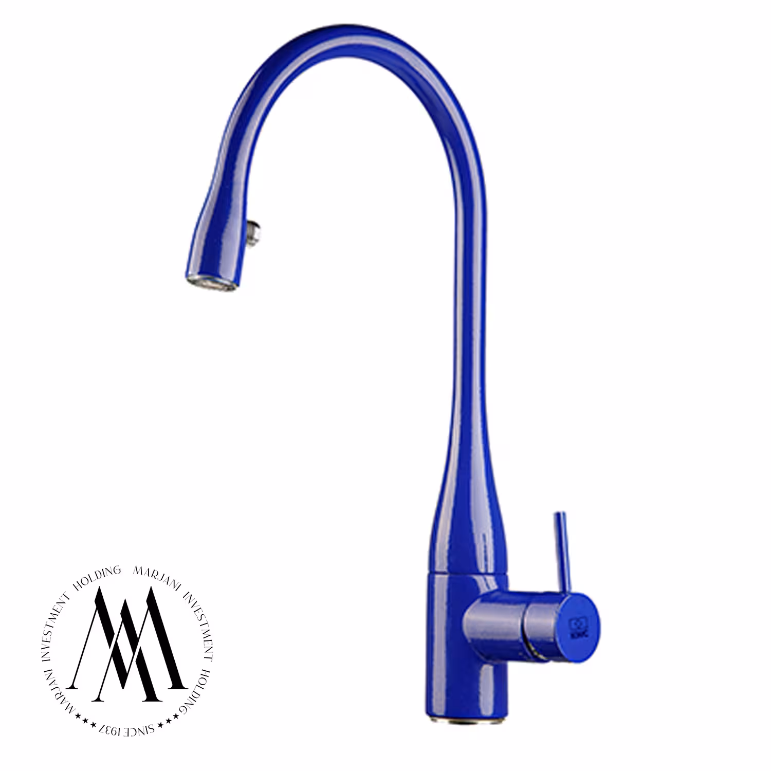 شیر ظرفشویی شاوری kwc مدل ایو پول دان (آبی)