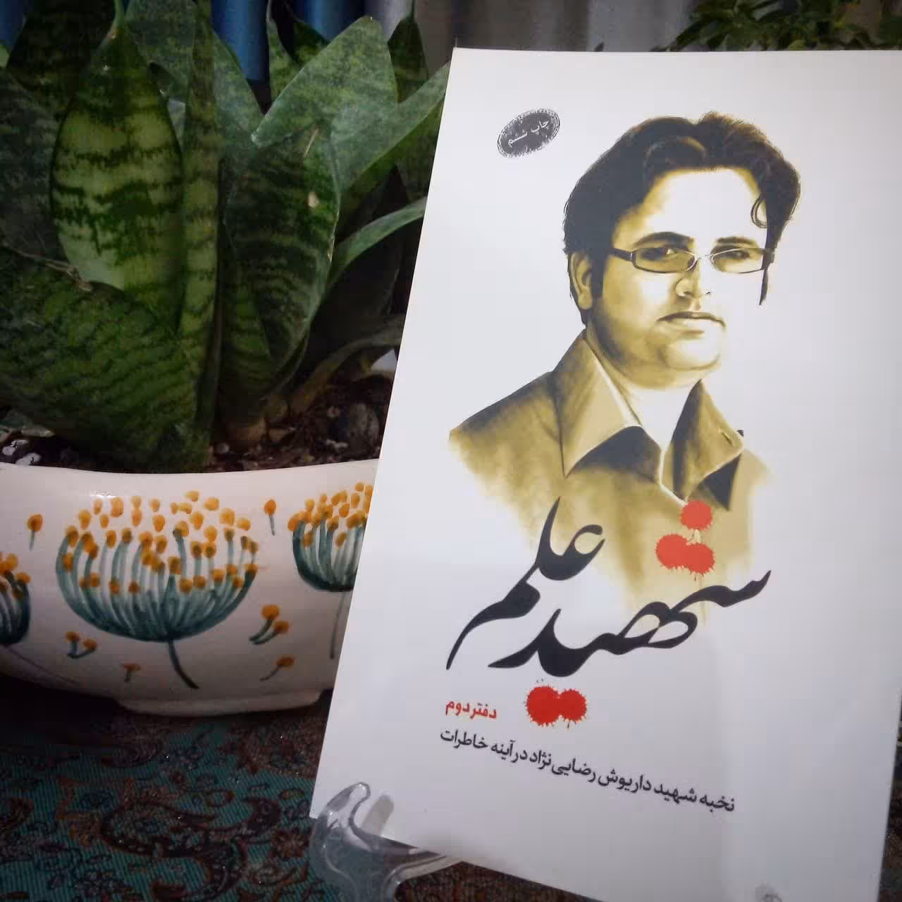 کتاب شهید علم دفتر دوم درباره شهید هسته ای داریوش رضایی نژاد