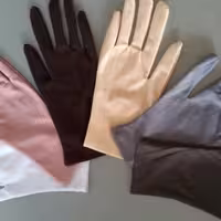 6 جفت دستکش نخی زنانه بنفش