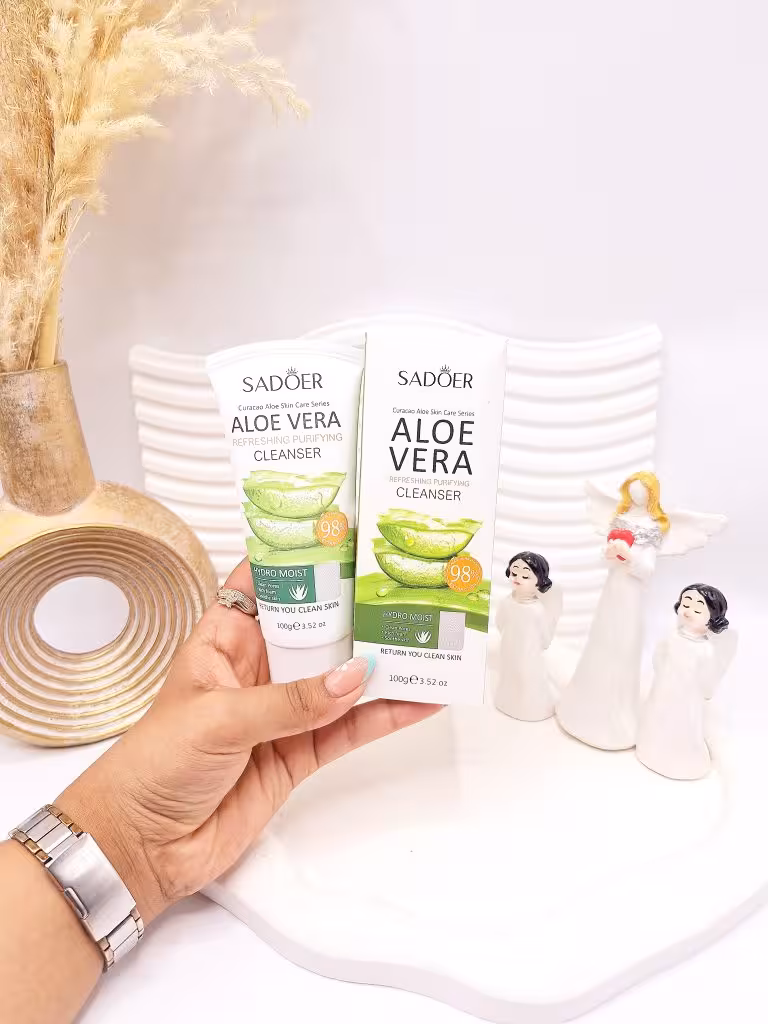 فوم آلوئه ورا 98% برند sador کد 39972