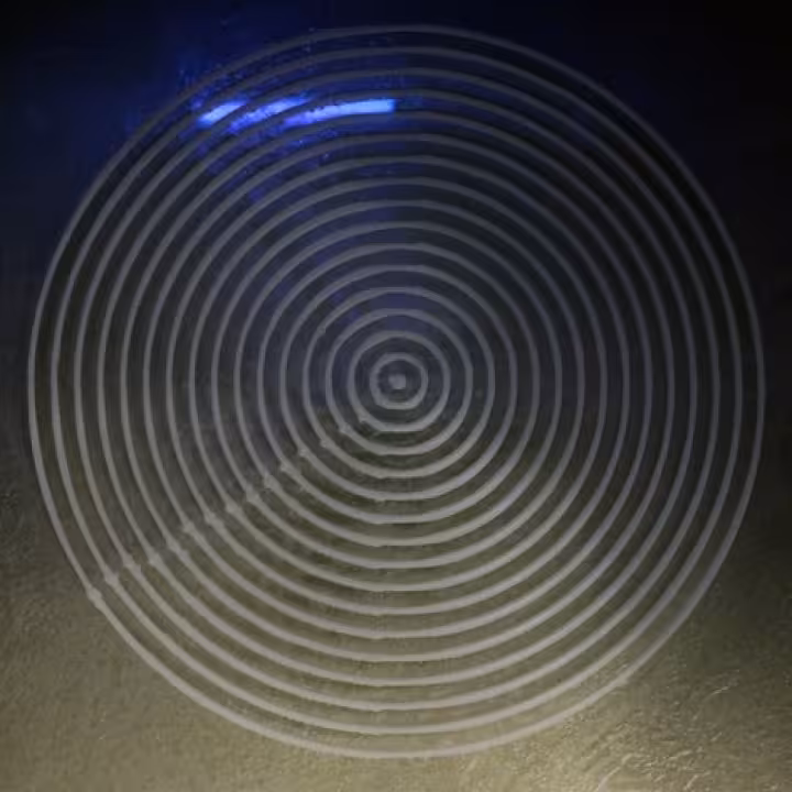 مدل سه بعدی تست دایره (STL)