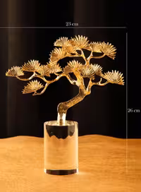 دکوری درخت پایه کریستال آسا