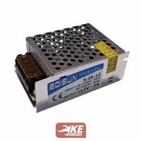منبع تغذیه کف خواب 12 ولت 2 آمپر ادیسون مدل S-25-12