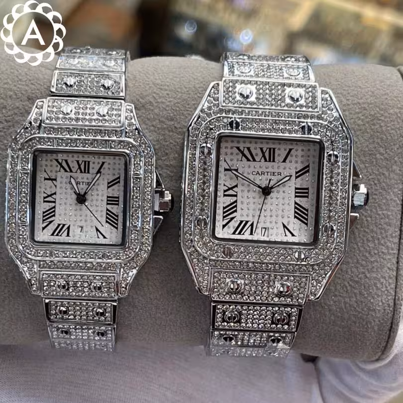 ساعت مچی ست کارتیر مدل Cartier Santos 4334C