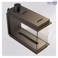 شومینه گازی سه طرفه پدیده کد 001