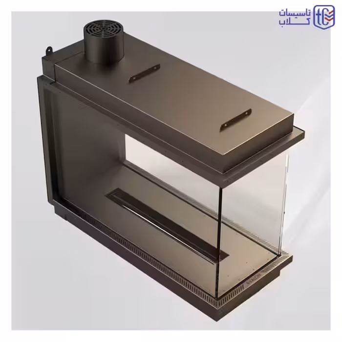 شومینه گازی سه طرفه پدیده کد 001