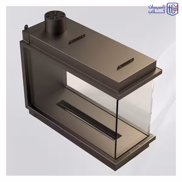شومینه گازی سه طرفه پدیده کد 001