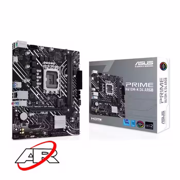 مادربرد ایسوس مدل PRIME H610M-K ARGB D4