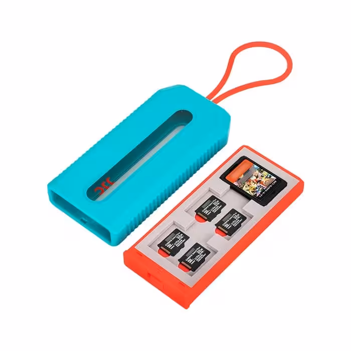 کیس ضد آب کارت حافظه و نینتندو سوییچ جی جی سی مدل MCK-NS6BP