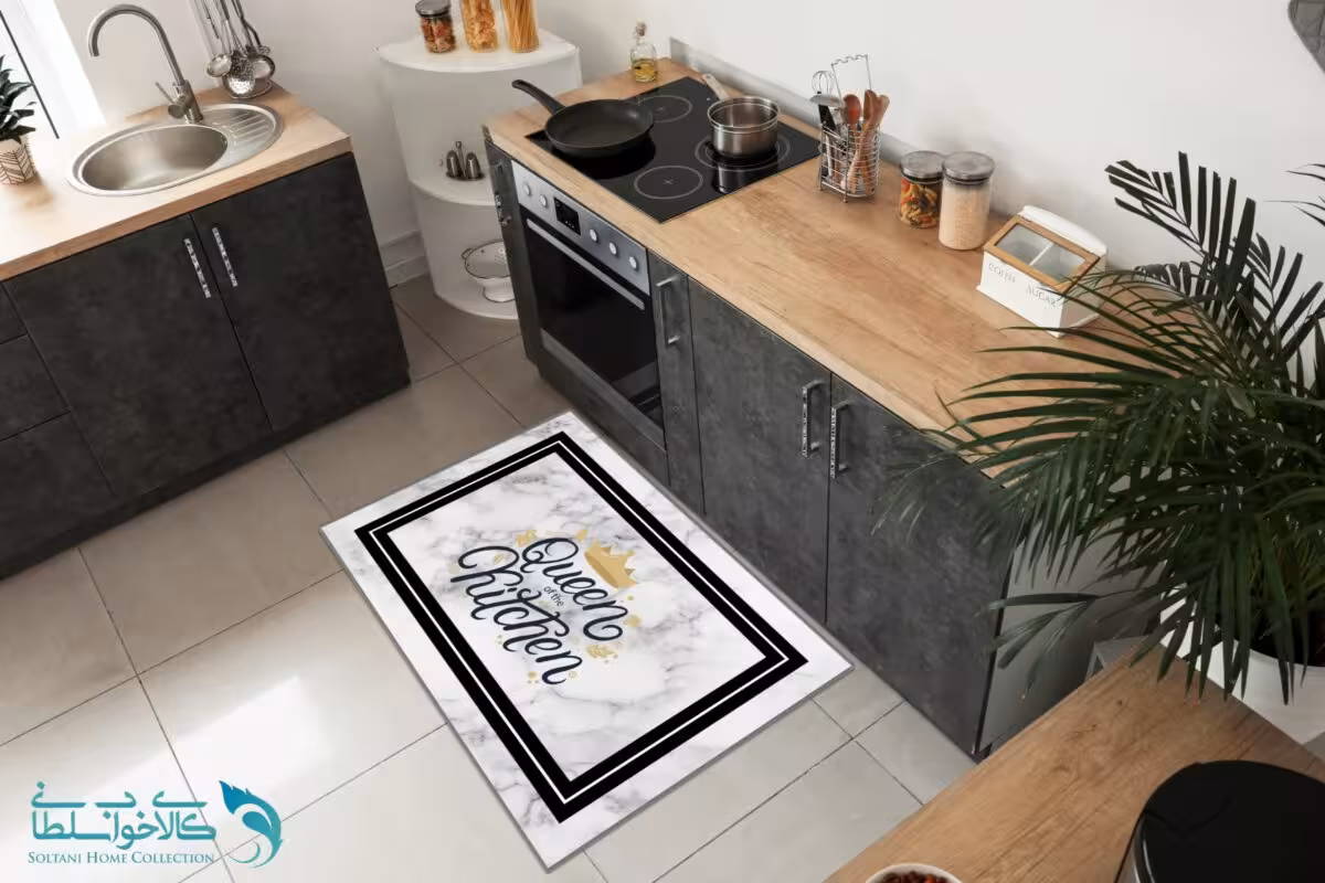 فرشینه آشپزخانه طرح kitchen کد FR1554