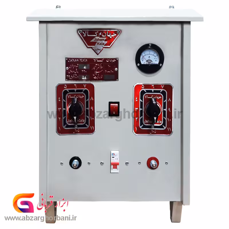 دستگاه شارژ باطری جهان کالا 6 عددی 20 آمپر