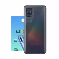 محافظ لنز دوربین لجند مدل نانو گلس مناسب برای موبایل سامسونگ Galaxy A51 بسته 5 عددی