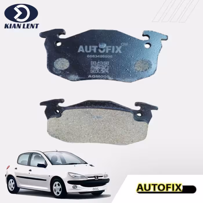 لنت ترمز عقب 206 مدل 93 به پایین برند AUTOFIX