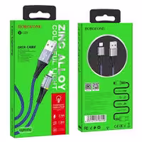 کابل تبدیل USB به لایتنینگ بروفون مدل BU25، طول 1.2 متر