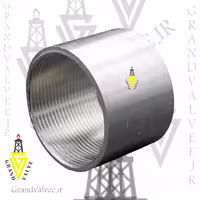 بوشن اتصال رزوه‌ای، سایز 1/2 اینچ، از جنس استیل 304 ایرانی