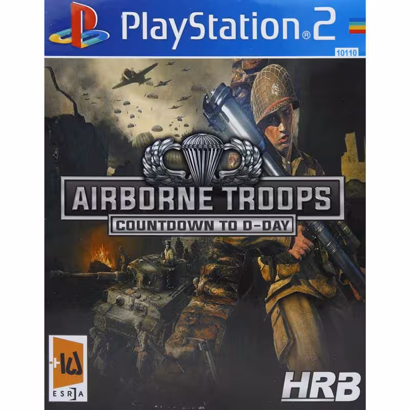 بازی پلی استیشن 2 AIRBORNE TROOPS HRB PS2