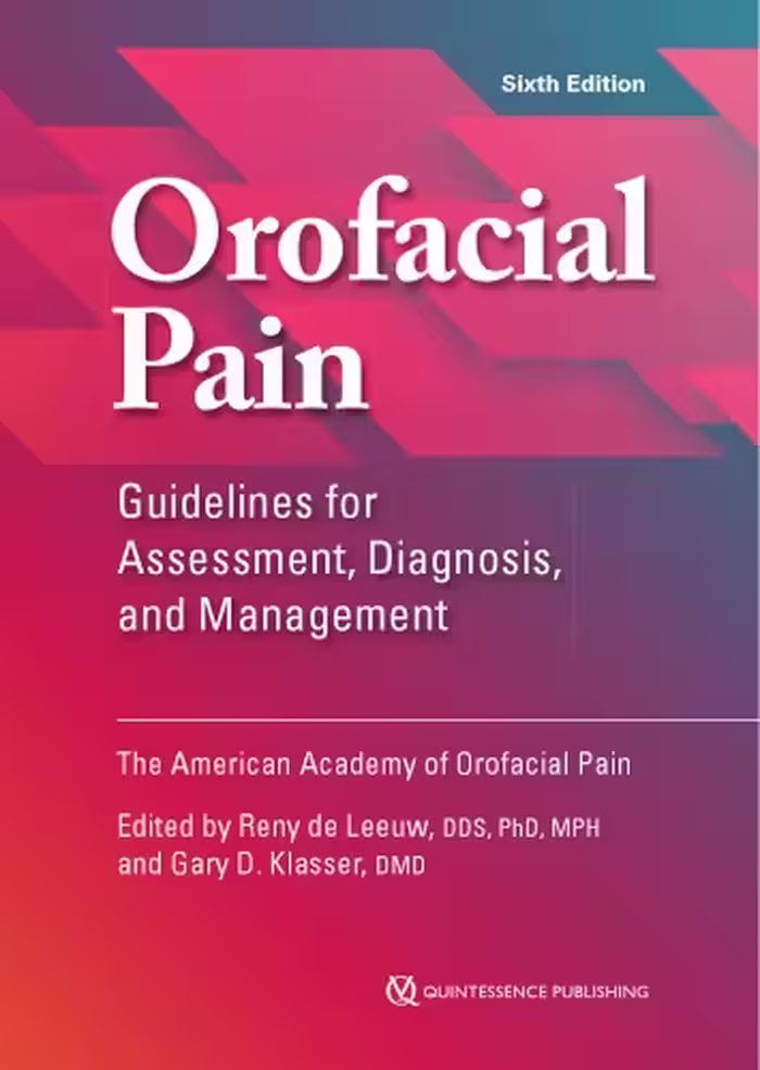 خرید و دانلود نسخه کامل کتاب Orofacial Pain: Guidelines for Assessment, Diagnosis, and Management