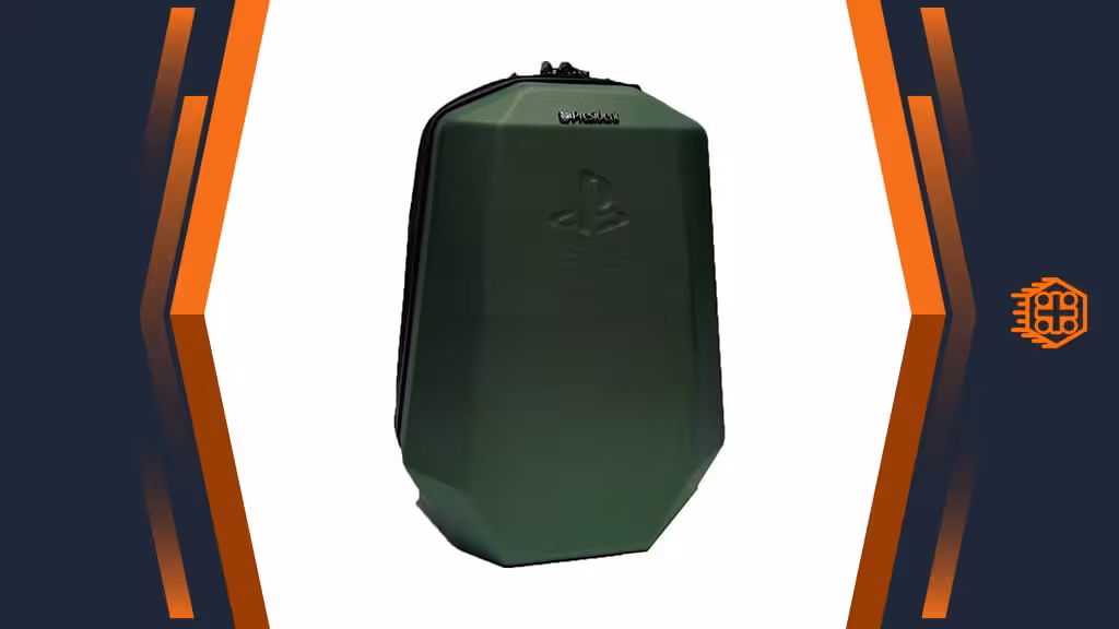 کوله پشتی ضد ضربه President مخصوص PS5 Slim – رنگ Jaded Green