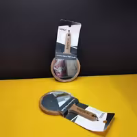 اینه دسته دار چوبی سایز کوچک گرد دکتر مورنینگ