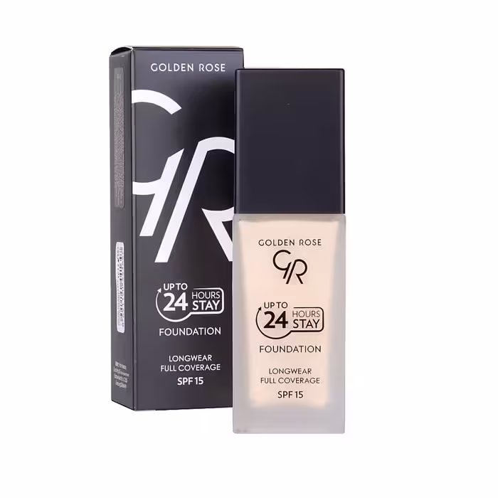 کرم پودر 24 ساعته SPF15 گلدن رز شماره 07