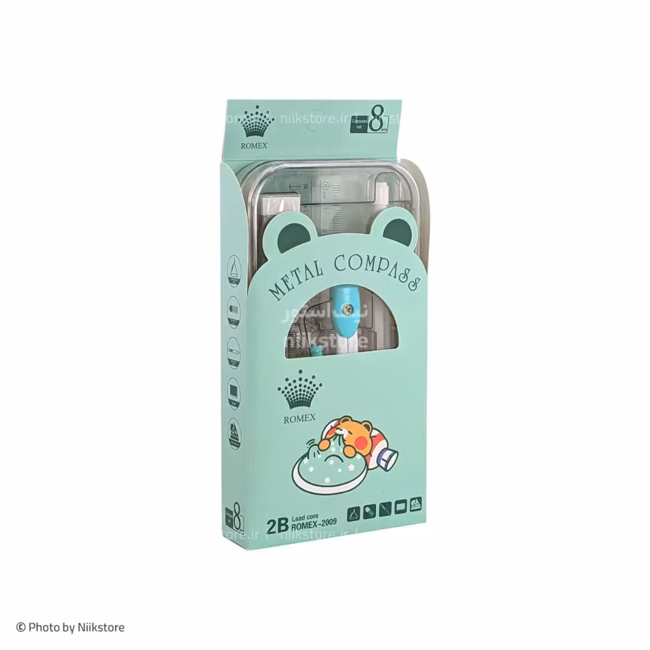 ست پرگار 8تیکه فانتزی رومکس کد 2009