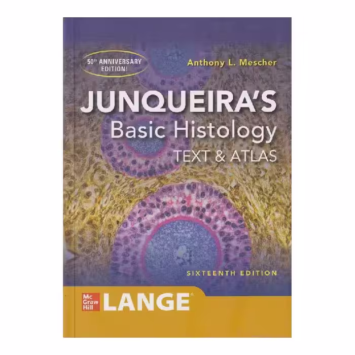 کتاب هارد=سخت Junqueira’s Basic Histology (Test & Atlas)