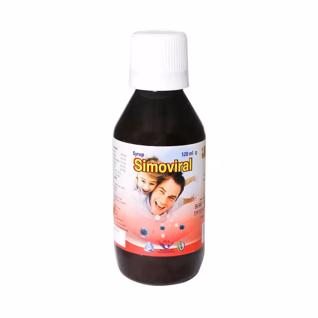 شربت سیموویرال سیمرغ دارو عطار 120 میلی لیتر