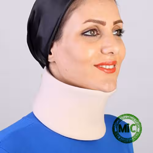 گردنبند طبی چانه دار