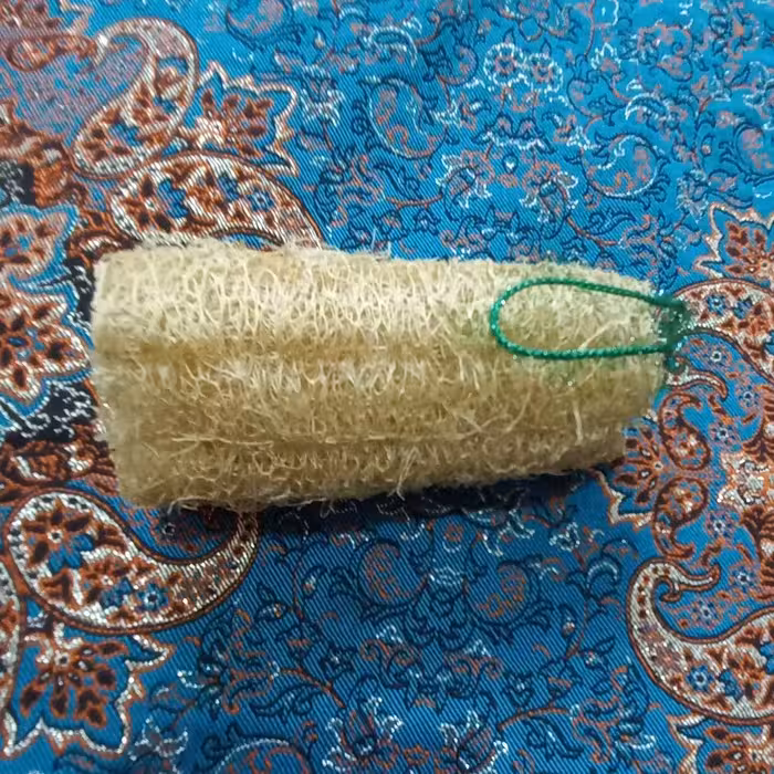 لیف لایه بردار طبیعی لوفا استوانه ای 12 سانتی