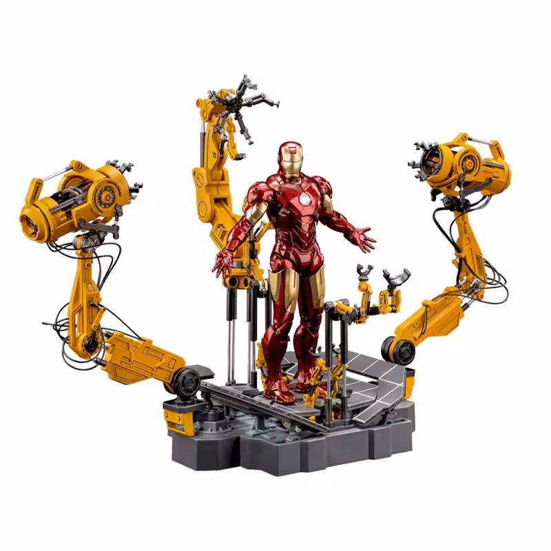 اکشن فیگور آیرون من | iron man | مارک 4 از برند Zd toys