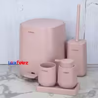 ست سرویس بهداشتی کنتراست مدل پنج تکه