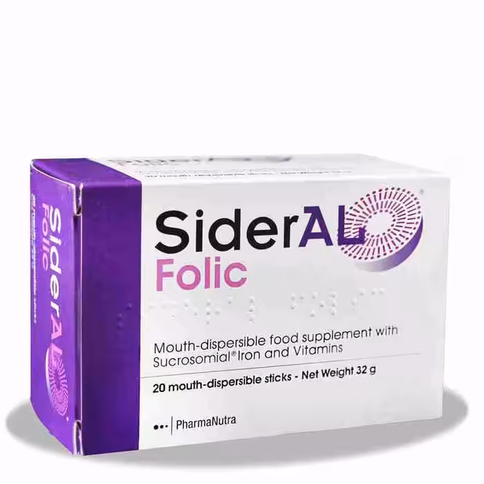 ساشه سیدرال فولیک فارمانوترا Pharmanutra Sideral Folic