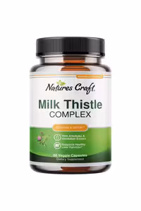 کپسول گیاهی خار مریم Natures Craft - بسته 60 عددی