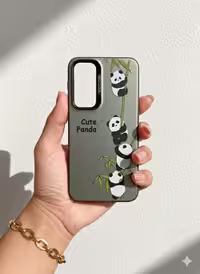 قاب طرح دار سامسونگ A56 طرح cute Panda