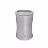 سطل زباله نقره ای