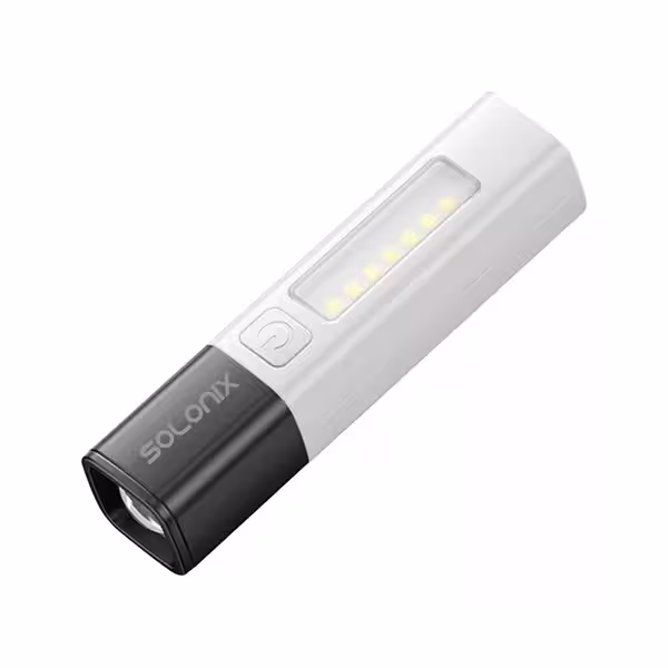 چراغ قوه سولونیکس مدل زوم دار کد ZJ-129 با نور مهتابی